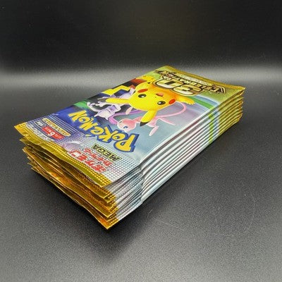30th Celebration Booster Packs 10 Packs M6a Pokemon Cards Japanese