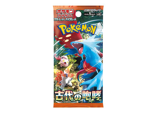 Pokemon Card Ancient Roar SV4K Booster Pack Japanese Sealed TCG Roaring Moon