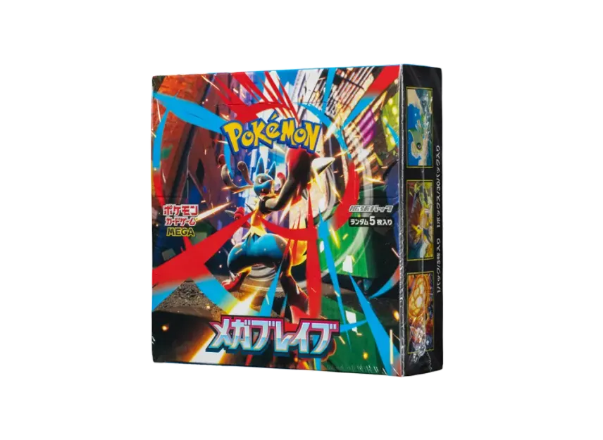 2025 Pokémon Card Mega Brave M1L Booster Box Japanese Sealed w/ Shrink JP