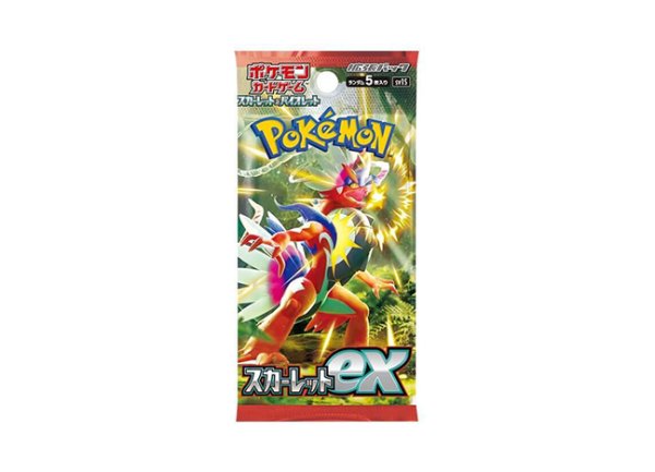 Pokemon Card Scarlet ex Japanese Booster Pack SV1S Sealed Gardevoir Penny Koraidon