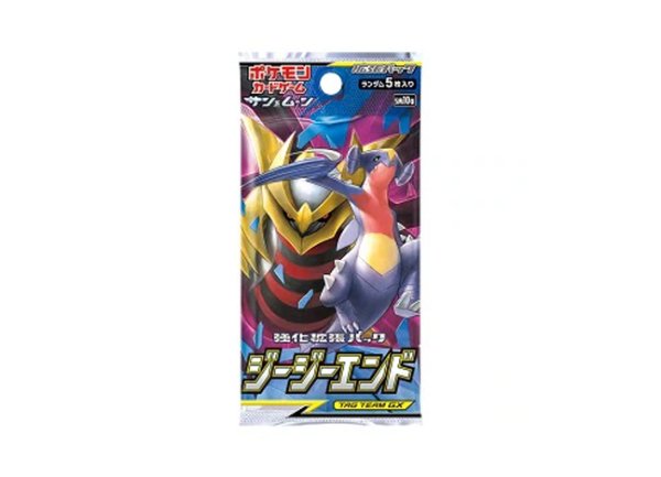 Pokemon Card GG End SM10a Booster Pack Japanese Sealed Garchomp & Giratina GX