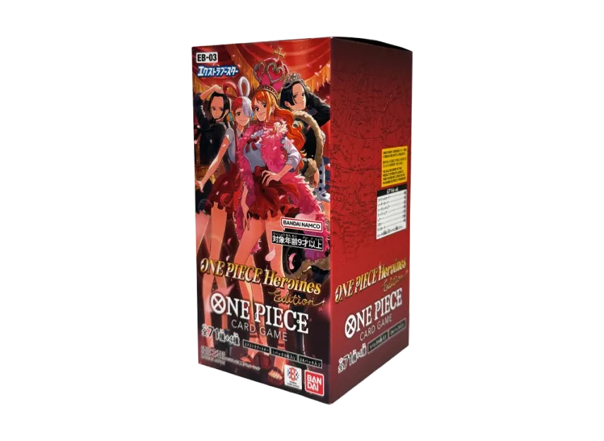 One Piece Card Extra Booster Heroines EB-03 Sealed Booster Box Japanese