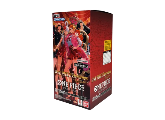 One Piece Card Extra Booster Heroines EB-03 Sealed Booster Box Japanese