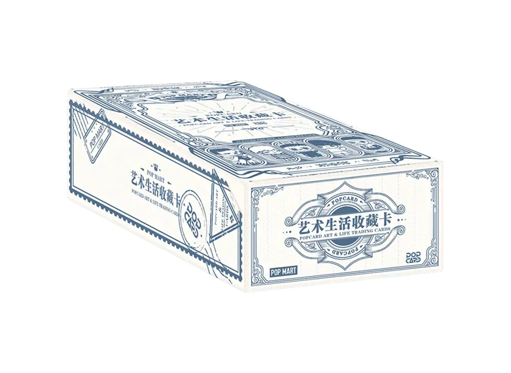 POP MART POP CARD Art & Life Trading Card Booster Box Sealed 2025 NEW