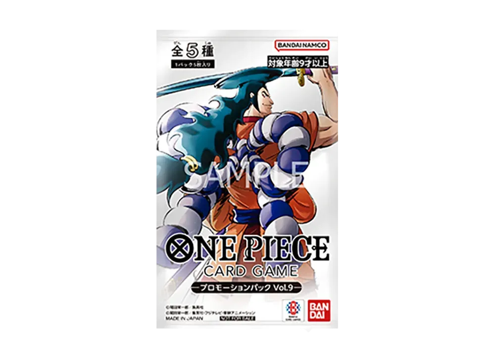 One Piece Card Game Promotion Pack Vol.9 Sealed Promo Not For Sale Japanese TCG