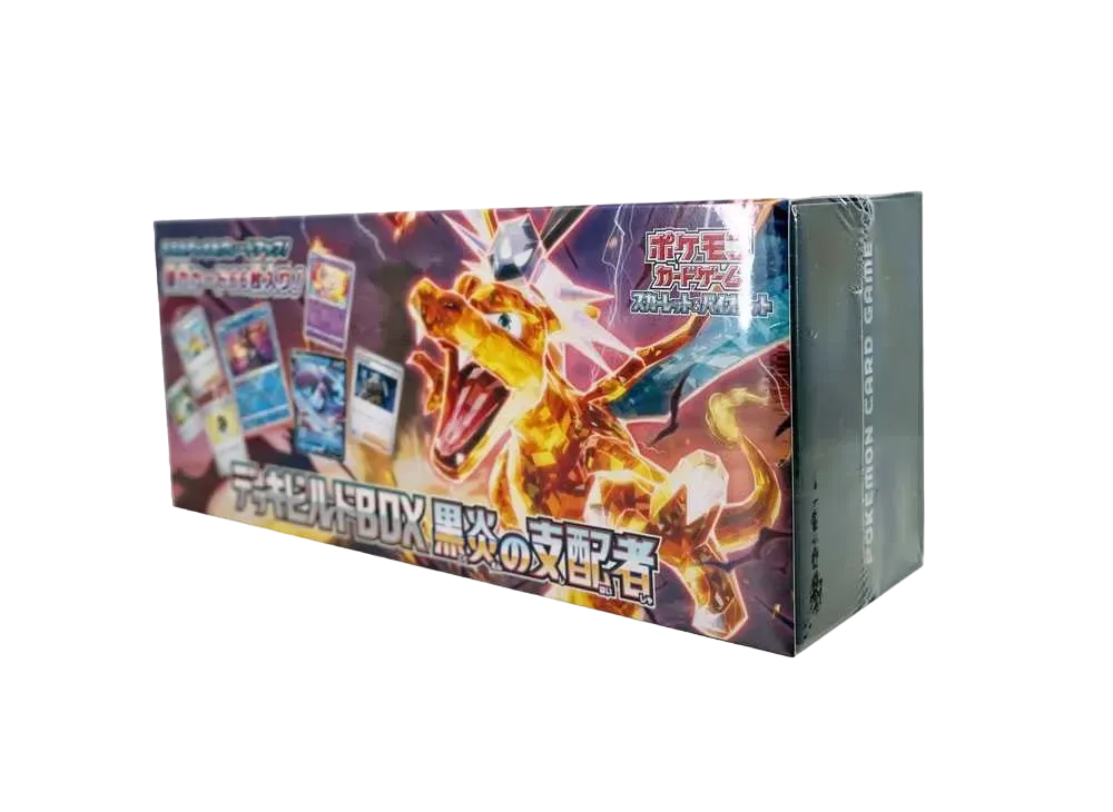 Pokemon Card Ruler of the Black Flame Deck Build Box Japanese Sealed SV3