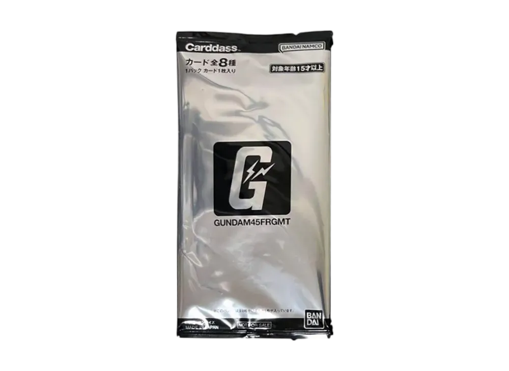 SD Gundam Carddass GUNDAM45 Fragment Promo Pack Not For Sale Sealed 45th Anniv