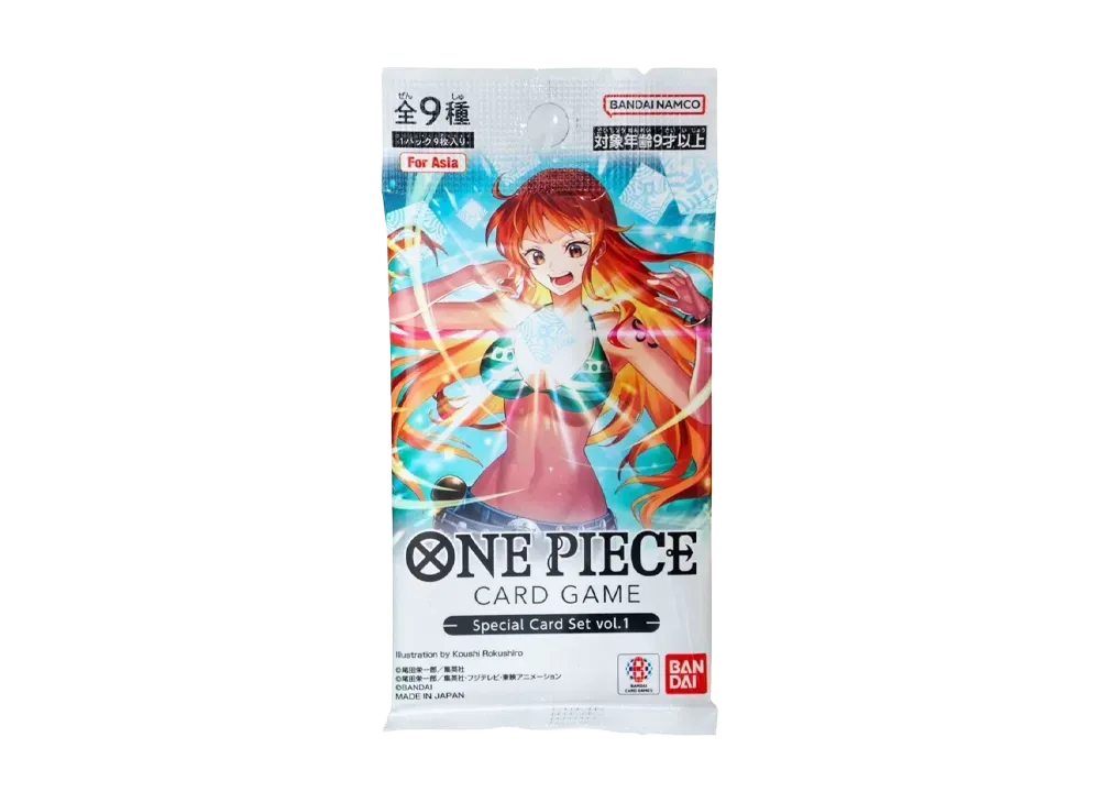 One Piece Card Game Special Card Set Vol.1 Asia Edition Sealed Promo Pack JPN