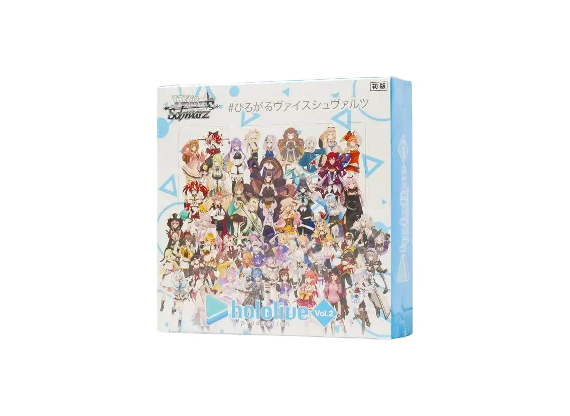 Weiss Schwarz Hololive Production Vol.2 Booster Box Japanese Sealed Shrinkwrap