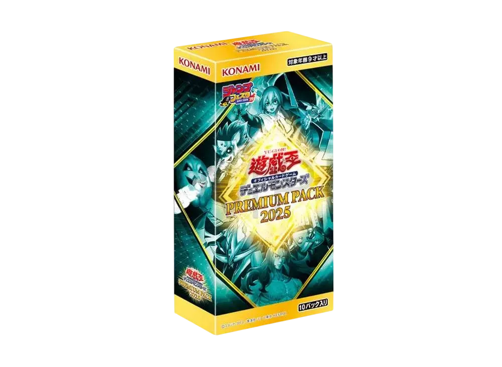 Yugioh OCG Premium Pack 2025 Booster Box Japanese Factory Sealed Quarter Century