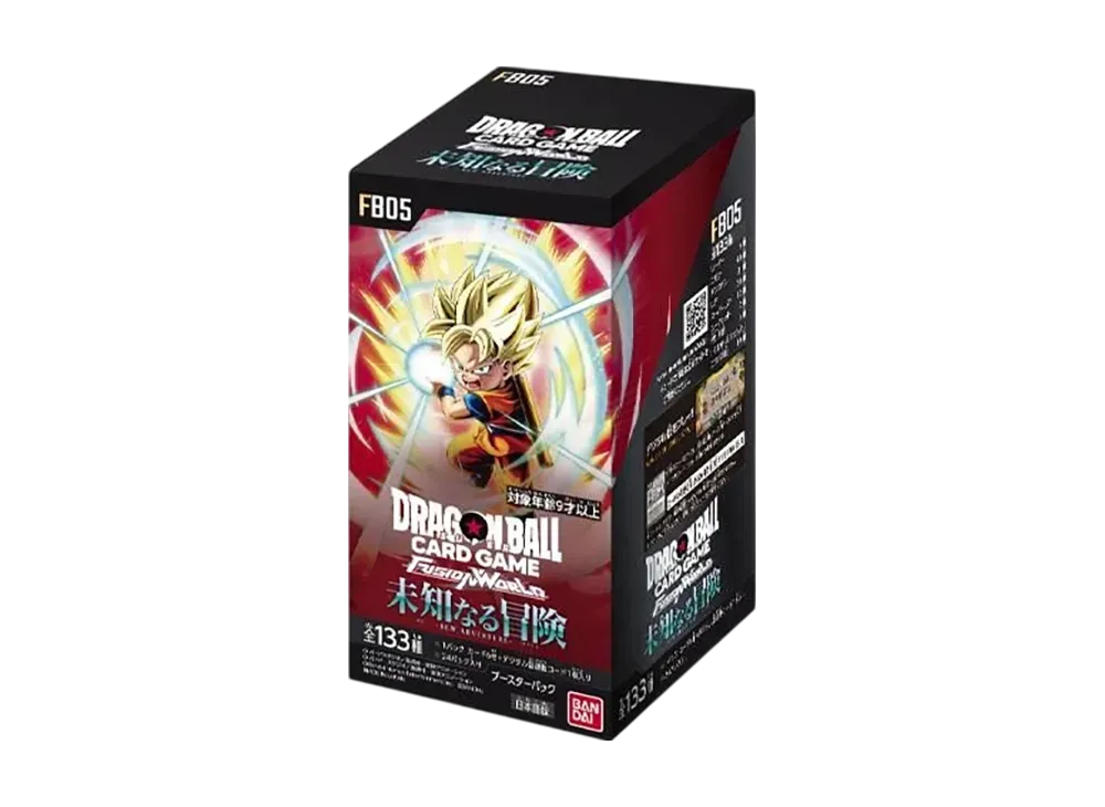 Dragon Ball Fusion World FB05 New Adventure Booster Box Japanese Sealed