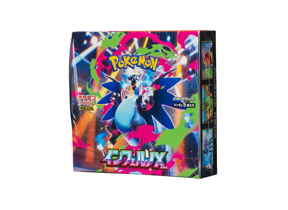 Pokemon Card Japanese Inferno X M1x Booster Box Sealed Shrink MEGA Evolution