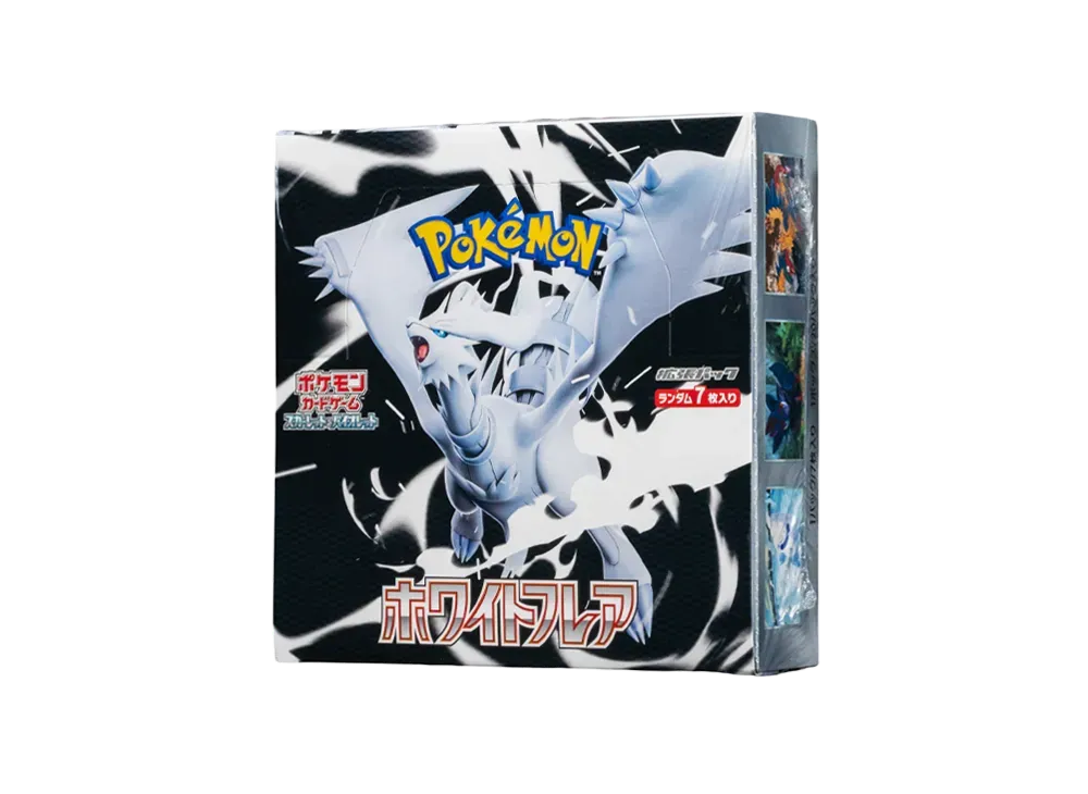 Pokemon Card White Flare Booster Box SV11W Japanese Factory Sealed with Shrink