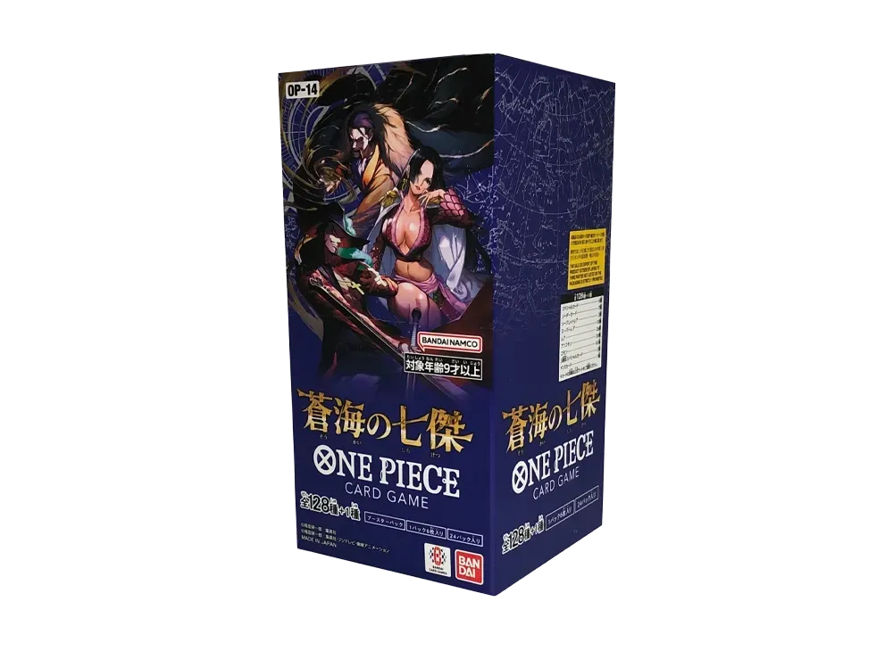 One Piece Card Game Seven Warlords of the Azure Sea Booster Box OP-12 Sealed JP