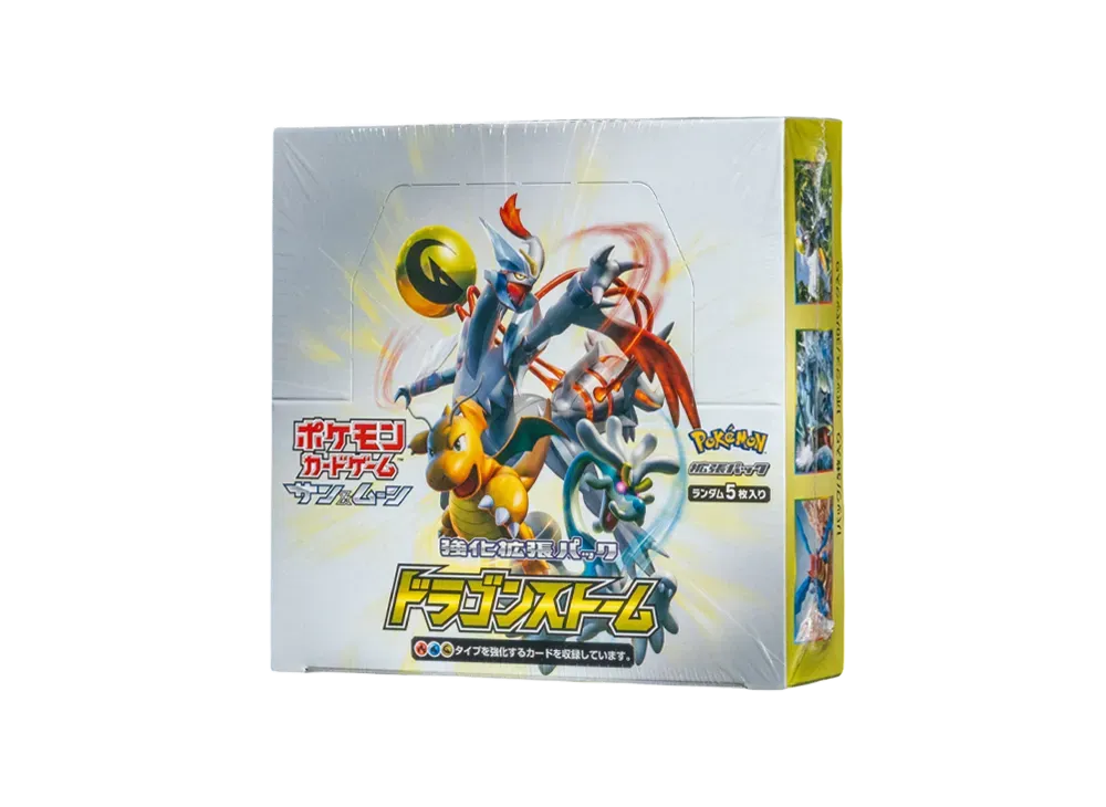 Pokemon TCG Dragon Storm Booster Box Japanese SM6a Sealed Shrink Wrapped