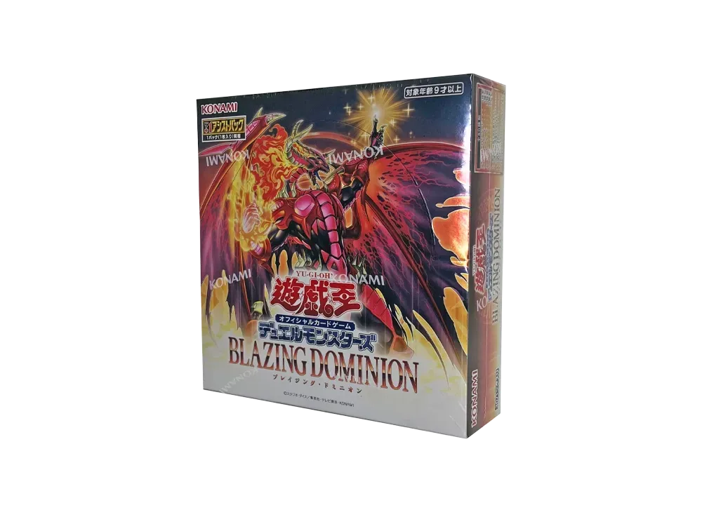 Yu-Gi-Oh! OCG Blazing Dominion Booster Box Japanese SEALED +1 Bonus Pack Included