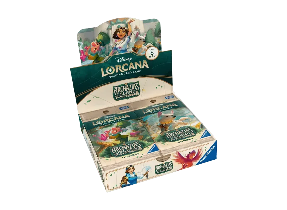 Disney Lorcana TCG Gateway to Arcacia Japanese Booster Box Sealed DLR1