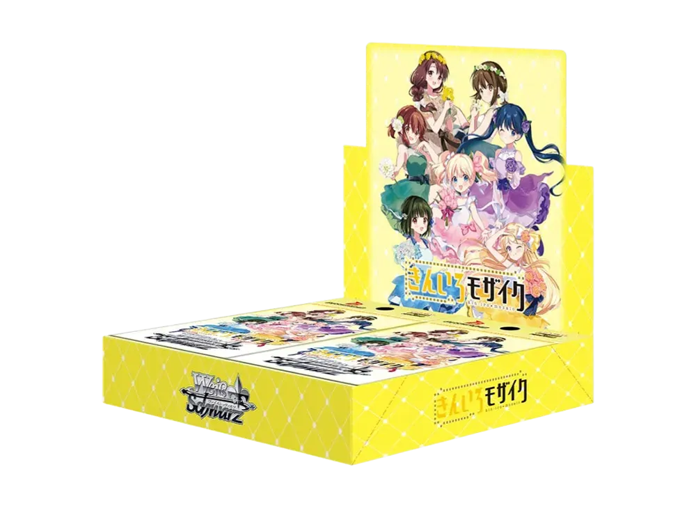 Weiss Schwarz Kin-iro Mosaic 15th Anniversary Booster Box Sealed TCG English OK
