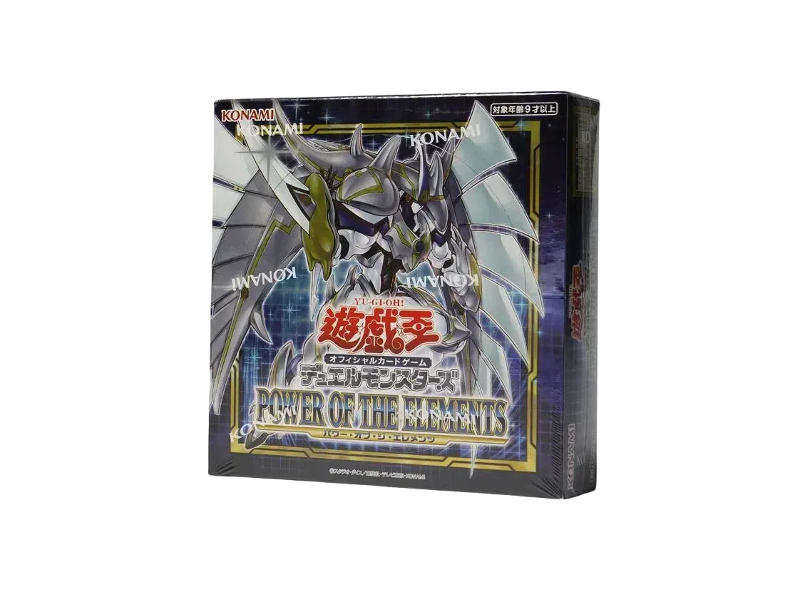Yu-Gi-Oh Power of the Elements Japanese Booster Box POTE +1 Bonus Pack Sealed