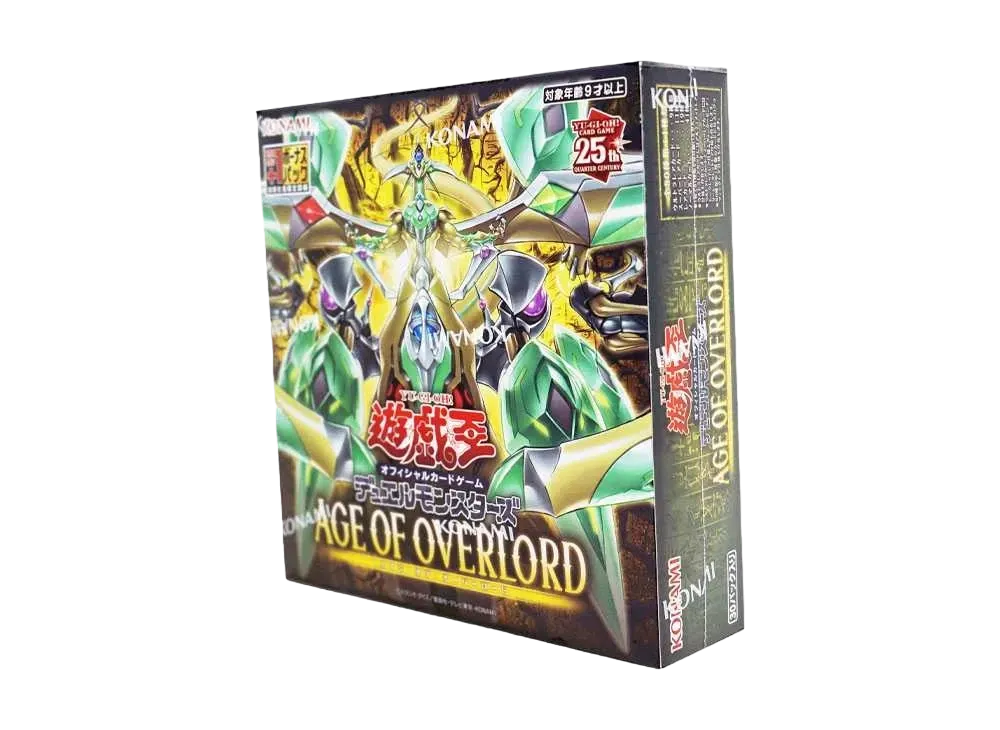 Yu-Gi-Oh Age of Overlord Japanese Booster Box Sealed +1 Bonus Pack OCG AGOV