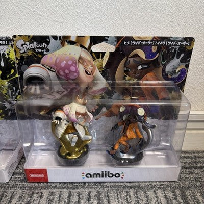 NEW Amiibo Tentacles & Hime Colors Set With Grand Festival Wristband Nintendo
