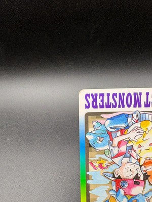 1997 Pokemon Bandai Carddass Special Card FILE No.000 Holo Ash Pikachu