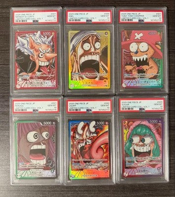 PSA 10 ONE PIECE BASE SHOP CARD COLLECTION VOL.1 COMPLETE Sequential SET Japan