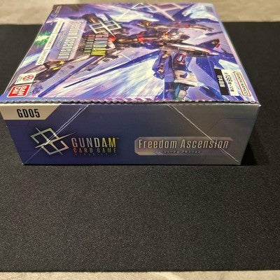 Freedom Ascension Booster Box GD05 Japanese Factory Tape Sealed Gundam Card