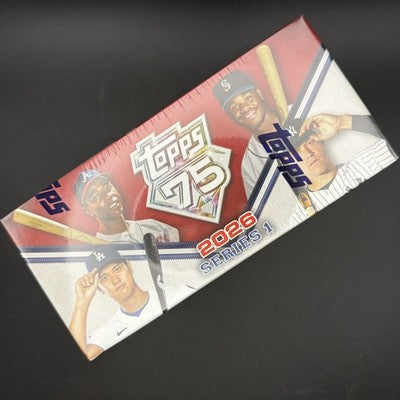 New Sealed 2026 Topps Series 1 Baseball Trading Cards Japan Edition