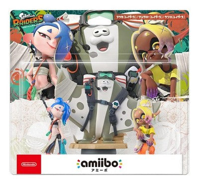 NEW Nintendo amiibo Deep Cut Raiders Set Splatoon 3 Japan
