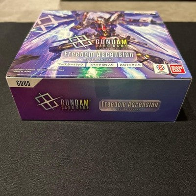 Freedom Ascension Booster Box GD05 Japanese Factory Tape Sealed Gundam Card