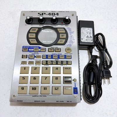Roland SP-404 Linear Wave Sampler Effector SP404 Used w/ AC Adapter Japan