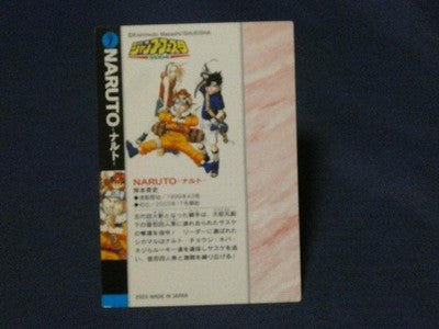 NARUTO Jump Festa 2004 Weekly Jump Card Sasuke Sakura Illust Collection Japan