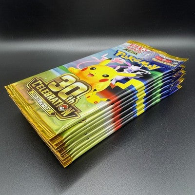 30th Celebration Booster Packs 10 Packs M6a Pokemon Cards Japanese