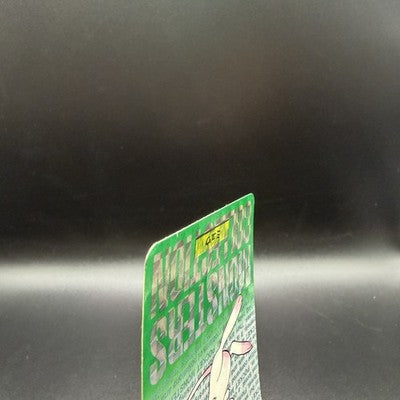 LP Mew 151 Carddass Green Holo PRISM Bandai Pokémon Vintage Card Japanese 1996