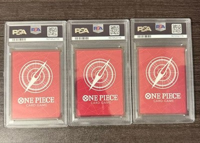PSA 10 ONE PIECE BASE SHOP CARD COLLECTION VOL.1 COMPLETE Sequential SET Japan