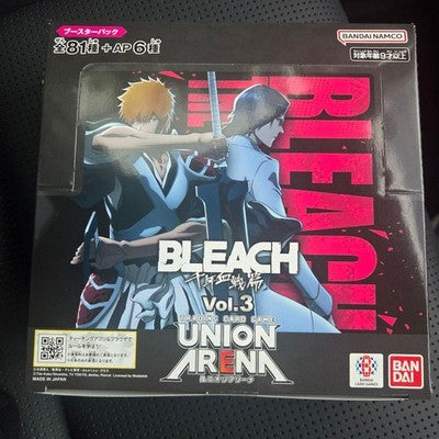 NEW BLEACH Thousand-Year Blood War Vol.3 Box Sealed Japanese EX15BT UNION ARENA