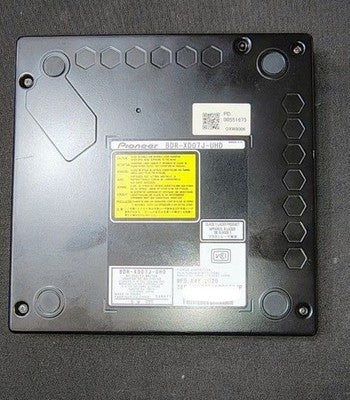 [US Duty Inc] Pioneer BDR-XD07J-UHD Ultra HD Blu-ray Burner Portable Drive