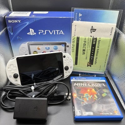 PS Vita Minecraft Special Edition Console & Soft Region Free Sony PCHJ 10031