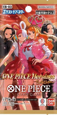 NEW ONE PIECE Card Game Booster Box EB-03 Heroines Edition Japanese