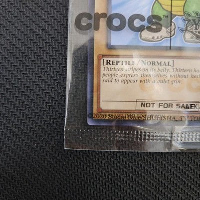 NEW Yu-Gi-Oh x Crocs CROCODILE Promo Card Japan Exclusive
