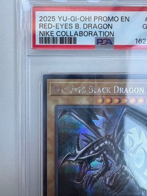 PSA 10 Yugioh Red-Eyes Black Dragon Nike Worlds Promo NKC1-EN002 2025