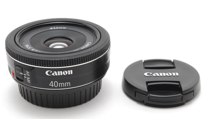 MINT CANON EF 40mm F/2.8 STM Pancake Lens For EF Mount JAPAN