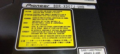 [US Duty Inc] Pioneer BDR-XD07J-UHD Ultra HD Blu-ray Burner Portable Drive