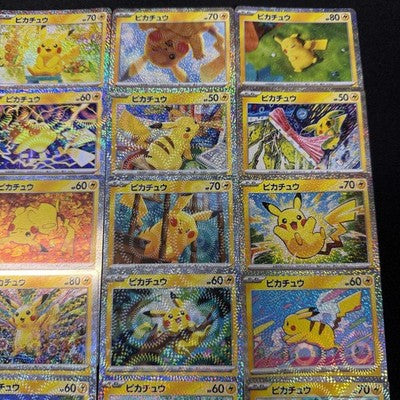 NM 30th Celebration Pikachu Holo Complete Set Of 30 Pokemon Card 2026 Japanese