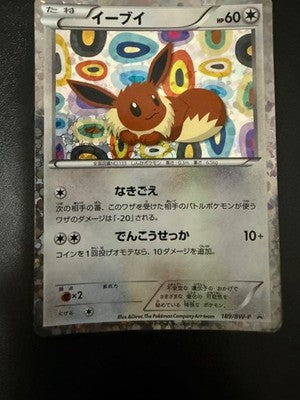 [No Import Duty (US)] MP Eevee Collection Black & White 189/BW-P Pokemon Card