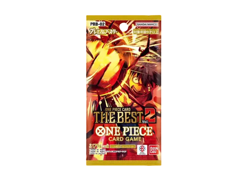 One Piece Card Game PRB-02 Premium Booster THE BEST Vol.2 Pack Japanese Bandai