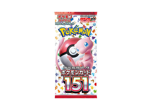 Pokemon Card 151 SV2a Japanese Booster Pack Sealed Mew Erika Charizard Pikachu