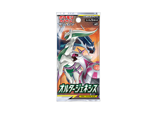 Pokemon Card Alter Genesis SM12 Japanese Booster Pack Sealed Unsearched TAG TEAM