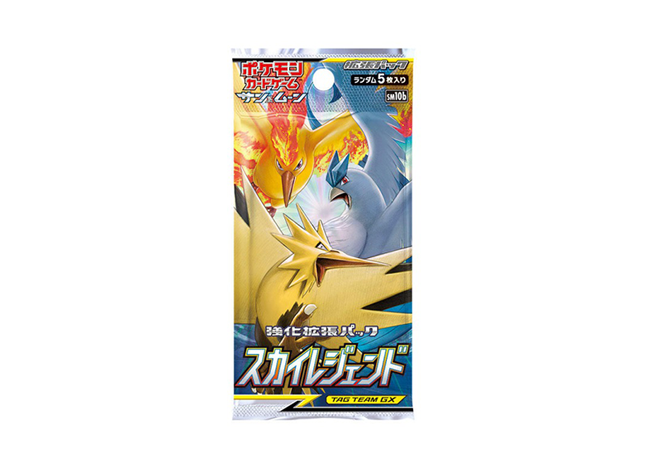 Pokemon Card Sky Legend SM10b Booster Pack Japanese Sealed Birds Tag Team GX